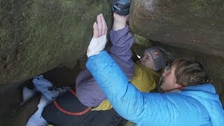 Shauna Coxsey tries crack climbing with Pete Whittaker [upl. by Margette]