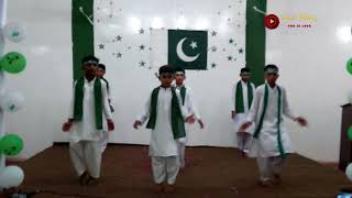 Tera Pakistan Ye Mera Pakistan Hai Independance Day Tablo [upl. by Marena]