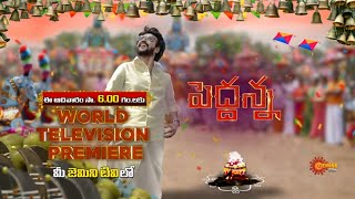 Peddanna  movie promo  Sankranti special  World Television Premiere   Rajinikanth  Gemini TV [upl. by Carla]