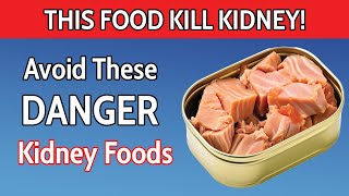 SAVE YOUR KIDNEYS STOP These 5 Harmful Foods Immediately [upl. by Haugen385]