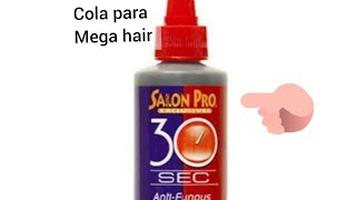 Cola para mega hair profissional Salon pro [upl. by Nad]