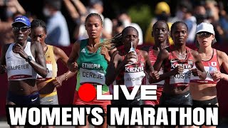 Live Womens Marathon at the Paris 2024 Olympics [upl. by Afesoj496]