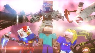 quotTHE ENDquot  A Minecraft Original Music Video Part 2 of quotFight With Mequot  April Fool [upl. by Jacoby933]