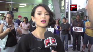 Interview with Ziyi Zhang at The Grandmaster LA Screening [upl. by Kirsten]