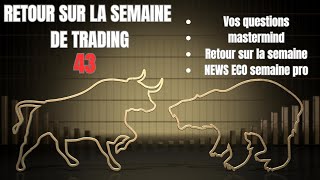 Retour sur la semaine de scalping trading 43 [upl. by Marinelli]