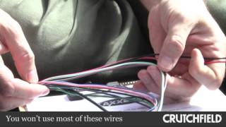 Installing a Steering Wheel Audio Control Adapter  Crutchfield Video [upl. by Siusan741]