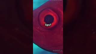 The Bizarre RedLipped Batfish shortsvideo facts uk animals water world usa india trending [upl. by Einegue]