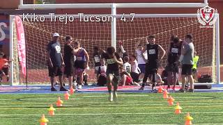 AZ Youth Football Combine Top 10 Fastest Laser Timed 40 Yard Dash Times in 2020 14 to 18 division [upl. by Tatiania]