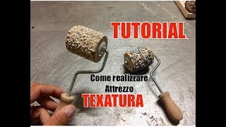 tutorial costruire attrezzo per texatura presepi [upl. by Bela]