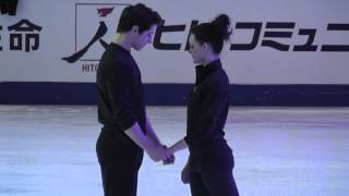 Rehearsal Gala  Rostelecom Cup 2012 part 4  CHAN VIRTUE  MOIR KORPI [upl. by Ecertal]