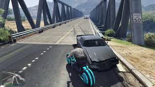 GTA 5 Nagasaki Shotaro vs NPC Cars [upl. by Pavel908]