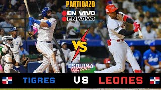 🔴 EN VIVO TIGRES DEL LICEY vs LEONES DEL ESCOGIDO  LIGA DOMINICANA DE BEISBOL  LIVE [upl. by Kant881]