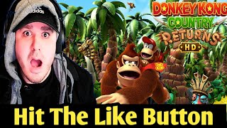 Donkey Kong Country Returns HD Overview Trailer Reaction gaming nintendo donkeykong [upl. by Llecrep456]