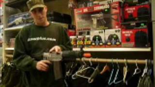 Swiss Arms Sig 552 Commando Automatic Airsoft Gun Demonstration [upl. by Acirret]