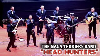 The Naga terriers band quotHEAD HUNTERSquot performance at Shillong [upl. by Lena558]