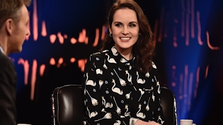 Michelle Dockery Interview  SVTNRKSkavlan [upl. by Pani]