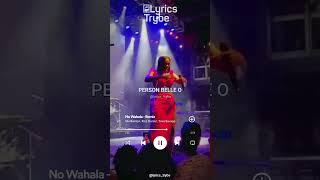 Tiwa Savages verse  No Wahala remix Lyrics lyricstrybe afrobeats [upl. by Gnues]