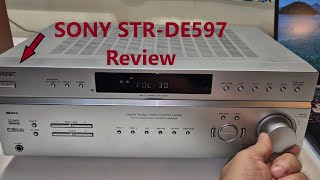 Sony STR DE597 AV Reciever Amplifier Review [upl. by Albertina149]