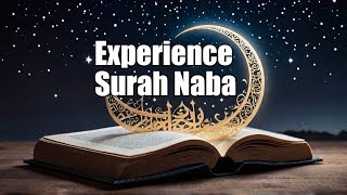 Surah Naba Recitation Eliciting Strong Emotional Responses [upl. by Dadelos440]