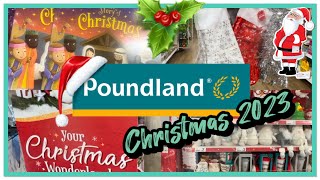 NEW IN POUNDLAND 2023  CHRISTMAS HAUL amp COME SHOP [upl. by Anawait]