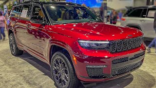 2023 Jeep Grand Cherokee Summit Reserve L  First Look [upl. by Ppilihp]