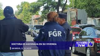 DOCTORA ES ASESINADA EN SU VIVIENDA [upl. by Tica]