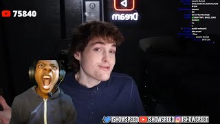 IShowSpeed Reacts To Dreams Face Reveal 😂 [upl. by Sara]