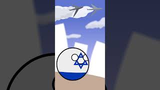 The Showdown Between Israel and Palestine countryballs [upl. by Stefanac54]