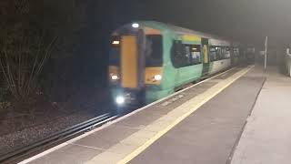 Southern Class 377 303 Electrostar Coming into Barnham The 2nd of November 2024 [upl. by Chandler174]