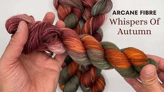 Dyeing The June Yarn Club  Saturated Colourway  Whispers Of Autumn [upl. by Agem486]