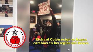 Padre de Prichard Colon protesta pesaje de Terrel Williams [upl. by Nirual]