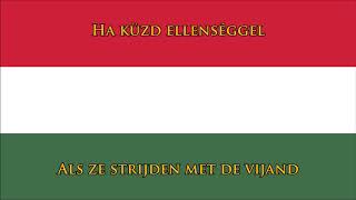 Volkslied van Hongarije HUNL vertaling  Anthem of Hungary Dutch [upl. by Aehcsrop335]