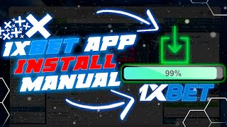 1XBET APP  tutorial download on iphone and android mobile Link review apk [upl. by Jews733]