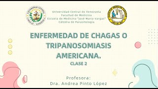 Enfermedad de Chagas 2  Catedra Parasitología EJMV UCV [upl. by Terza129]