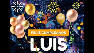 FELIZ CUMPLEAÑOS LUIS  SERENATA CON MARIACHI [upl. by Atteuqahs]