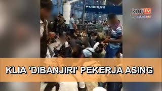 Pekerja asing banjiri KLIA kerana majikan bawa masuk saat akhir  Imigresen [upl. by Atsirt576]