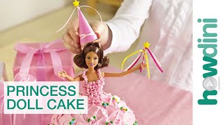 Birthday Cake Ideas How to make a princess doll birthday cake [upl. by Bevin]