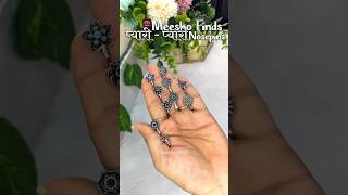 Meesho Oxidised Nosepin Combo  Only Rs140  Meesho Jewellery Haul meeshofinds short ytshorts [upl. by Yruoc944]