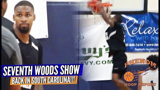 Seventh Woods is Back Home in Columbia  Hooping at the SC Pro AM [upl. by Llemij]