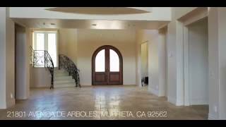 21801 Avenida de Arboles Murrieta CA 92562 [upl. by Karlotta]