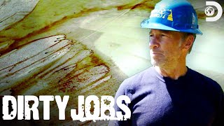 Mike Rowe Cleans Out the Grime Inside a Water Tower  Dirty Jobs [upl. by Gypsie]