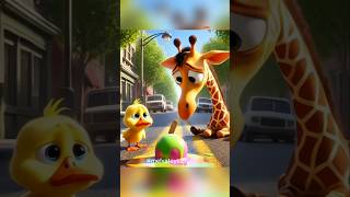 Cute cartoon duck aikartun bebek ai bersedihanimation funny subscribe fyp shorts [upl. by Pet665]