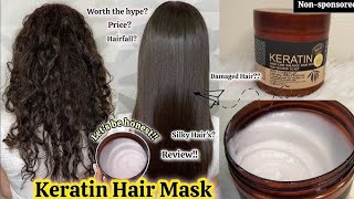 Honest Review of Keratin Hair Mask  Original vs Fake  Beauty Basics [upl. by Dream153]