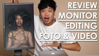 Monitor untuk Edit Foto  BenQ SW240 [upl. by Lrem]