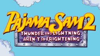 Pajama Sam 2 Thunder and Lightning Arent So Frightening Walkthrough [upl. by Murdocca229]