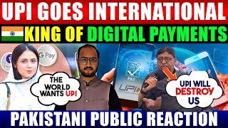 UPI Has Changed Indian Economy  India Ranks 1st In Digital Transactions  Pakistani Public Reaction [upl. by Lody]