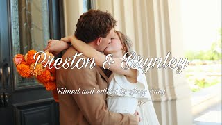 Preston amp Brynley’s Wedding Video [upl. by Livvy365]