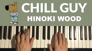 Gia Margaret  Hinoki Wood Piano Tutorial Lesson  Chill Guy Meme Song [upl. by Arytas]