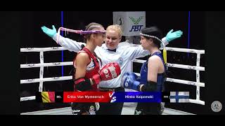 IFMA YWC 14 Final 2024  VAN WYMEERSCH Erika Belgium vs MKAIPOMAKI Minka Finland [upl. by Methuselah]