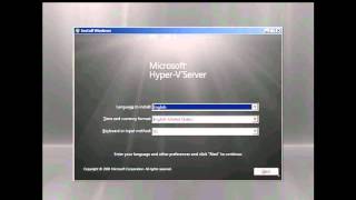 Microsoft Hyper V Server 2008 R2 установка настройка использование [upl. by Sugihara]